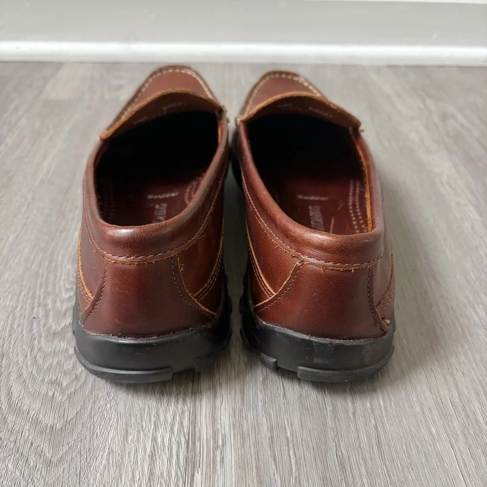 Allen Edmonds Boulder Venetian Driving Moccasin Men's Size 9.5 Brown Excellent